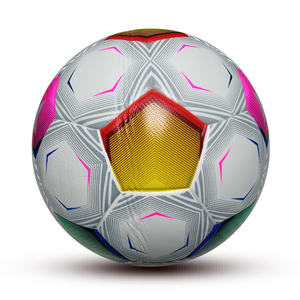 Ballons de football 4-5 personnalisés de haute qualité équipement de football en direct professionnel PU Sports ballon de football Promotions d'entraînement matériau TPU - Product Image 6