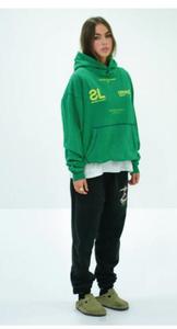 Love New York Sweats à capuche pour hommes en tissu polaire 100% coton délavé à l'acide - Product Image 5