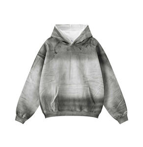 Sweat-shirts à capuche unisexes de qualité supérieure, effet délavé, 100% coton, 500 g/m², taille oversize, broderie personnalisée, logo sur mesure - Product Image 1