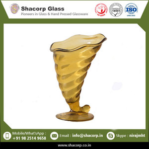 Nouveau vase en verre décoratif en gros de jardin extérieur à vendre - Product Image 2