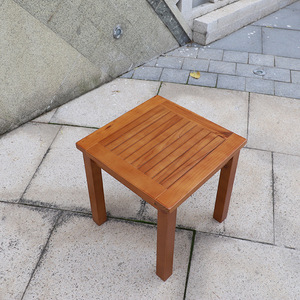Lettino Prendisole in Legno Massello per Esterni, Ideale per Cortile, Terrazza, Villa, Piscina, Isola Vacanze, Spiaggia - Product Image 4