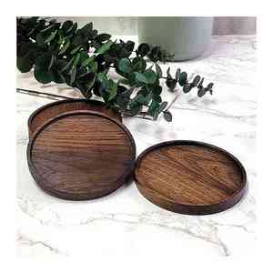 Venta caliente hecho a mano ecológico cuadrado contemporáneo posavasos de madera en blanco nogal Sheeshm diseño personalizado con alta calidad - Product Image 1