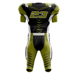 Uniforme de Fútbol Americano para Hombre, Diseño de Moda, Transpirable, de Secado Rápido, Impresión por Sublimación, 100% Poliéster - Product Image 2