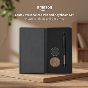 Set Personalizzato Lonlok di Penna e Portachiavi per Merchandising e Regali - Product Image 3