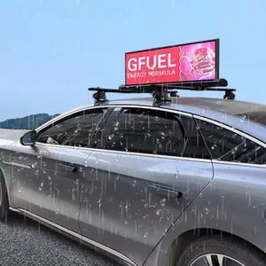 Panneau d'affichage LED double face Junchen P5 4K couleur intégrale, étanche IP67, pour publicité sur toit de taxi, utilisation extérieure - Product Image 4