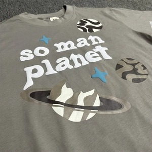 ขายส่งเสื้อยืดเปล่าพรีเมี่ยมผ้าฝ้ายหนัก 3d พัฟพิมพ์เสื้อยืดเสื้อยืดขนาดใหญ่สําหรับผู้ชาย - Product Image 3