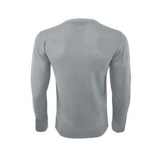 Suéter de invierno de punto liso con cuello en V de manga larga para hombre, suéteres internacionales atléticos de fabricación de alta calidad transpirable - Product Image 2