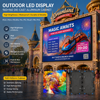 Pantalla LED para Exteriores TOPvision, Señalización Digital a Todo Color, Video Wall OEM IP65 para Publicidad en Centros Comerciales y Edificios