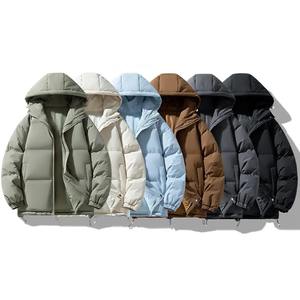 Veste matelassée d'hiver de haute qualité pour hommes, style de rue haute à capuche, 100 grammes, coupe-vent écologique et respirant, meilleur prix - Product Image 6