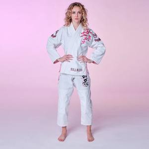 Sublimación Premium Brazilian Jiu Jitsu Gi BJJ Kimono con bordado y parches Ropa de artes marciales - Product Image 1