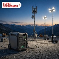 Generador Portátil de Alta Resistencia BP360C de 3600W, Estación de Energía LiFePO4 con Protección IP66 a Prueba de Agua para Obras de Construcción y Emergencias