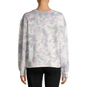 Venta al por mayor de sudaderas de las mujeres de gran tamaño pulóver con capucha de ajuste holgado de invierno cálido de algodón de lana de moda Tops para niñas - Product Image 5