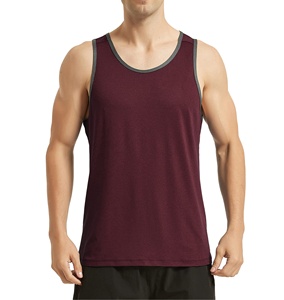 Logo Sublimación Impreso Active Wear Work Out Poliéster Nylon Spandex Hombre Gimnasio Sin mangas Hombres Jersey Ejercicio Camo Tank Tops - Product Image 3