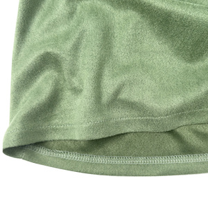 2024 otoño YiFeng ropa nuevo diseño manga larga Creer vestidos personalizados Vintage OEM elegante señoras terciopelo polar Maxi camisa vestido - Product Image 6