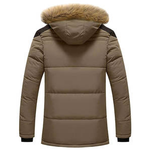 Vestes grandes et hautes pour hommes Manteau bouffant imperméable et chaud pour la neige Manteau d'hiver coupe-vent Veste pour hommes Veste bouffante - Product Image 3