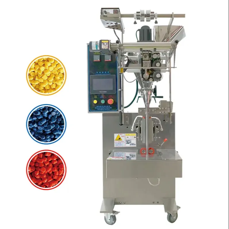 1-200g VFFS Automatic Granule packaging machine for Snacks Popcorn Masala Namkeen Peanuts Nuts Rice Sunflower Seeds Candy Sweets