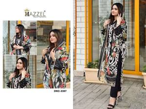 Collection élégante en gros Dupatta en coton pakistanais pour les costumes de fête dignes du catalogue - Product Image 2