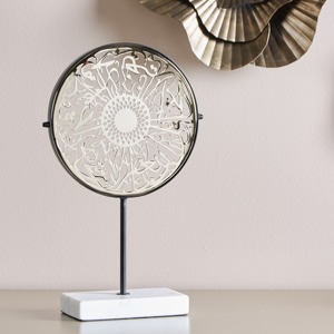 ประติมากรรมโลหะรูปใบไม้ทำมือชิ้นงานศิลปะชิ้นใหญ่ที่สวยงามเหมาะสำหรับบ้านหรือสำนักงานสมัยใหม่ - Product Image 5