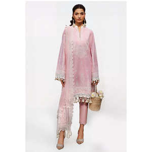 Traje de 3 Piezas para Mujer con Lentejuelas Bordadas y Dupatta de Chifón PM-62020 - Product Image 4