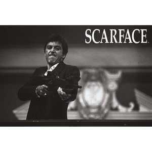 Póster de Scarface de diseño moderno - Product Image 1