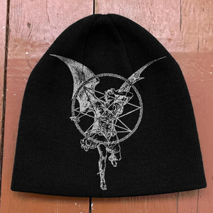 Bonnet d'hiver en jacquard avec lettres Bonnet en tricot personnalisé Chaud et personnalisé avec broderie de logo Casquette souple pour hommes et femmes - Product Image 1