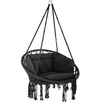 Mobilier de jardin à double siège en rotin balançoires de patio chaise oeuf suspendue avec support loisirs osier patio jardin terrasse