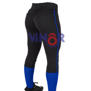 Pantalones de Béisbol Personalizados para Hombre, Elegantes, Lisos, de Secado Rápido, Transpirables, Hechos 100% de Poliéster - Product Image 2