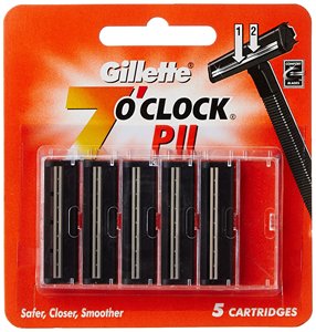 Lames de rasoir Gillette 7 O'Clock professionnelles pour hommes, offrant une expérience de rasage quotidienne propre, précise et confortable. - Product Image 5