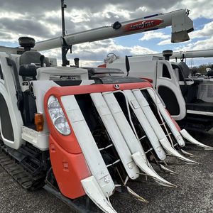 Moissonneuse-batteuse certifiée de marque japonaise Kubota ARN 698Q pour riz et colza à alimentation complète avec composants de pompe de boîte de vitesses centrale - Product Image 1