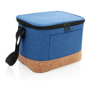 Borsa da esterno promozionale bicolore e frigo con dettaglio in sughero Chic e pratico Set per stili di vita attivi - Product Image 4