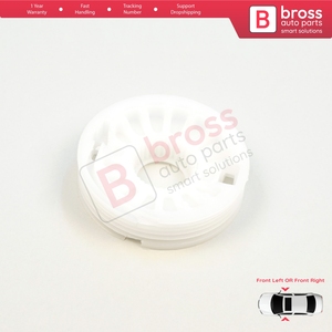 สายเคเบิลซ่อมชุดมอเตอร์กระจกหน้าต่าง BWR259 พร้อมลูกล้อ สำหรับประตูหน้า-หลัง ซ้ายหรือขวา รุ่น 7L0837461 8E0839461 - Product Image 3