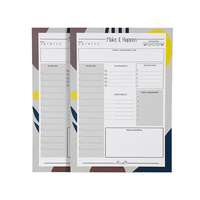 Blocs-notes personnalisés avec logo imprimé pour le bureau, papier écologique, cadeau promotionnel, 50 feuilles, fournisseur en gros OEM