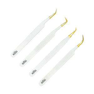 Offre Spéciale pince à épiler mince en acier inoxydable de qualité supérieure pince à épiler d'extension de cils pointus vente en gros vente chaude qualité supérieure - Product Image 5