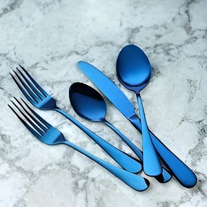 Highest Export Quality Cutlery <b>Set</b> of 4 Pieces <b>Flatware</b> <b>Set</b> for Hotels & Restaurants Low Prices - Product Image 2