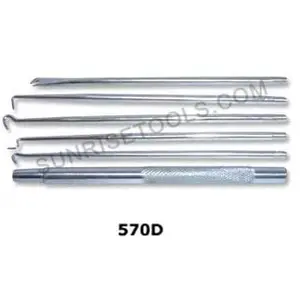 Crochet à ressort de produit de haute qualité (ensemble de 5) avec poignée outils de bijoutier outil de bijoux haute qualité prise la plus basse en gros chaud - Product Image 1