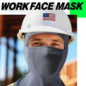 บาลาคลาวา สตรีทแวร์ ระบายอากาศได้ดี กันน้ำ 100% โพลีเอสเตอร์ บาลาคลาวาสำหรับทุกเพศ ปิดหน้า ปิดคอ สำหรับเล่นกีฬา - Product Image 5