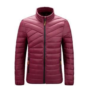 แจ็กเก็ตแบบขนเป็ดสำหรับผู้ชายเสื้อคลุมยาวสไตล์สตรีทเสื้อโค้ทกันหนาวปรับแต่งได้สินค้ามาใหม่2025 - Product Image 1