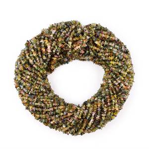 Perles en vrac en forme de tourmaline naturelle multi non coupée 3-12mm pierre de tourmaline perles de pierres précieuses brutes irrégulières pour la fabrication de bijoux - Product Image 6
