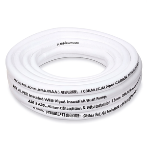 Tubería Multicapa Aislada PEX AL PEX Blanca de 20 y 26 mm Anticondensación de 13 mm para Aire Acondicionado y Bomba de Calor - Product Image 2