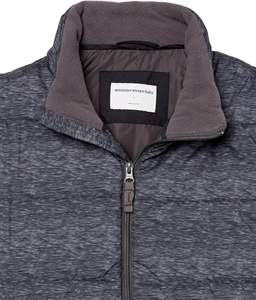 Venta al por mayor logotipo personalizado en blanco de cuero de los hombres chaleco chaqueta acolchada transpirable invierno - Product Image 6