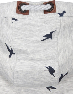 Nouveaux hommes unisexe personnalisable entièrement imprimé oiseau mode sweats à capuche et sweat-shirts 100% coton polaire hiver Logo personnalisé poche - Product Image 5