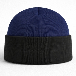 Custom Knitted Winter Beanie <b>Hat</b> with Custom Logo Unisex <b>Warm</b> Foldable Cuff Beanie <b>Hat</b> - Product Image 4