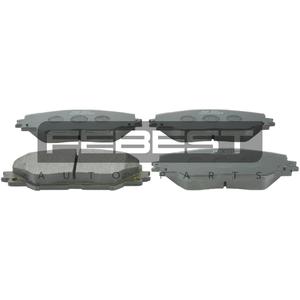 Set di pastiglie freno anteriori FEBEST (0101-ACA30F) - Product Image 1