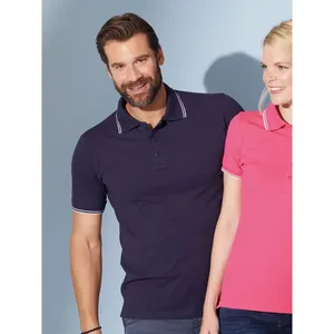 Chemises polo personnalisées pour hommes pour le merchandising à des fins promotionnelles - Product Image 1
