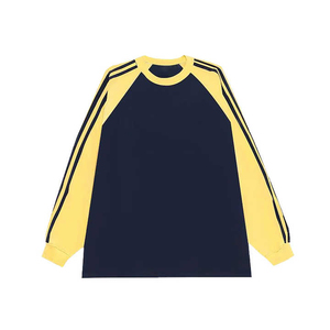 Fitted Crew Fitness Rounded Neck Sporting Oversize <b>Long</b> <b>Sleeve</b> <b>T</b> <b>Shirt</b> <b>Men</b> Double Layer <b>Long</b> <b>Sleeve</b> <b>T</b> <b>Shirt</b> for Boys - Product Image 1