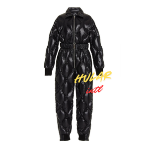 Traje de esquí de invierno acolchado con cremallera hasta invierno a prueba de viento impermeable para hombre grueso cálido traje de esquí para hombre - Product Image 6