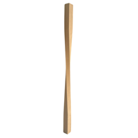 Poteaux de balustrade en bois durables, de haute qualité, écologiques, faciles à installer, modèle EFS 2307, série Eden, pour intérieur, extérieur, balcon, maison