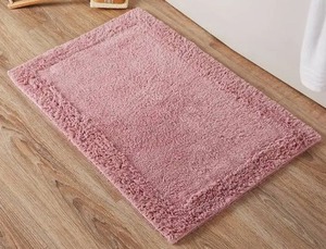 Tapis de bain en coton tufté à la main de style moderne de qualité supérieure carré lavable écologique pour la maison ou l'hôtel personnaliser l'offre de taille - Product Image 2