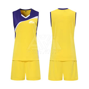 Conjuntos de Uniformes de Voleibol para Hombre Cómodos - Diseño Estampado de Secado Rápido, Ropa Deportiva 100% Poliéster - Product Image 3