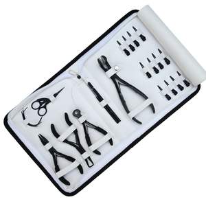 Kit de Herramientas para Extensiones de Cabello con Pinza de Micro Enlace, Cinta para Extensiones de Cabello, Cortador de Queratina, Gancho para Tirar, Clips - Product Image 1